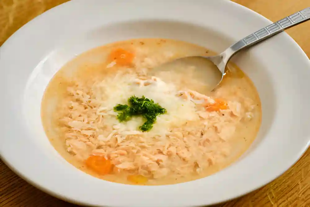 Demos Chicken and Rice Soup Recipe